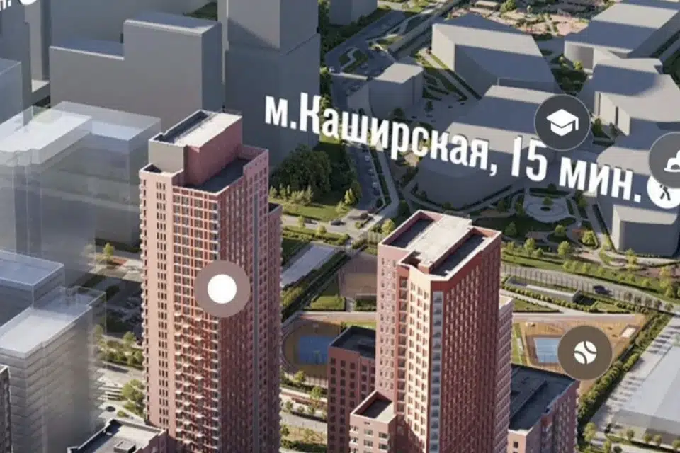 Продаётся 1-комнатная квартира, 38.6 м²