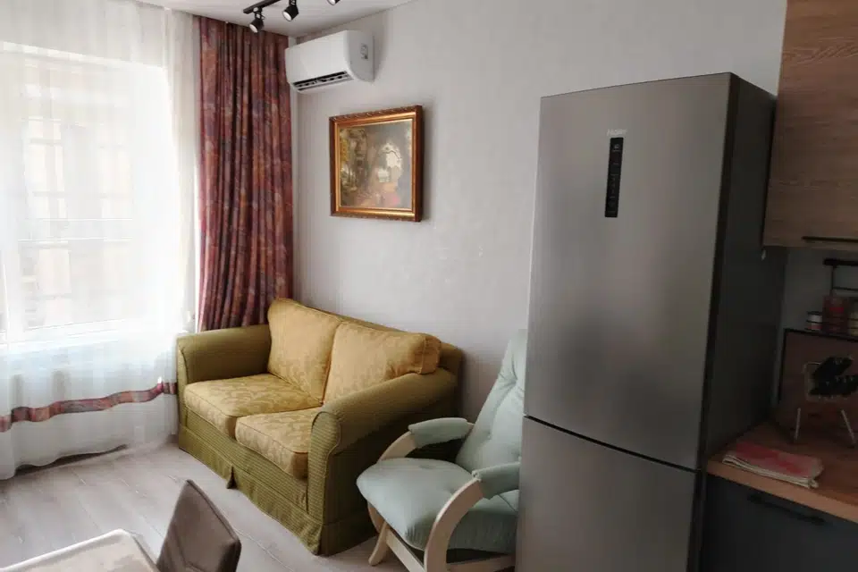 Продаётся 1-комнатная квартира, 46.5 м²