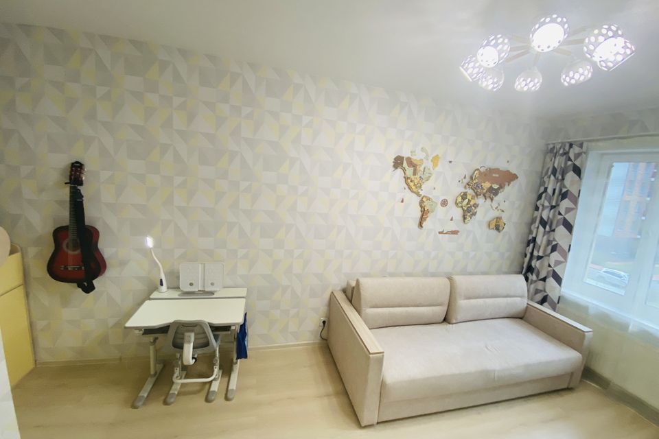 Продаётся 1-комнатная квартира, 34.7 м²