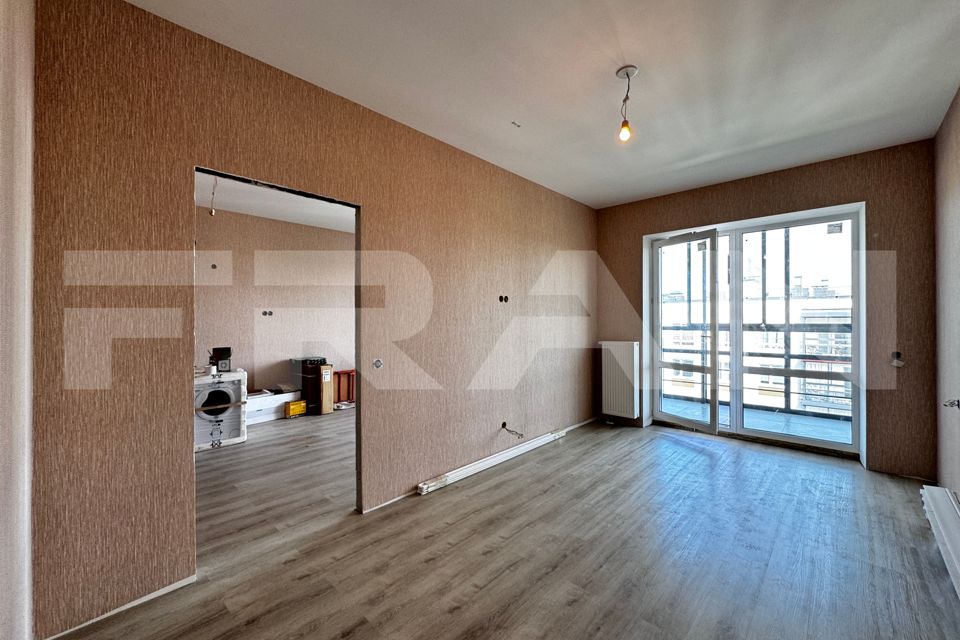 Продаётся 1-комнатная квартира, 43.8 м²