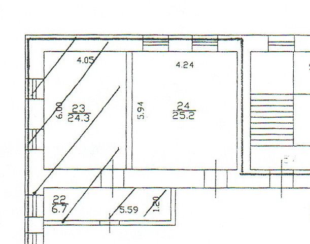 Продаётся комната в 5-комн. квартире, 24.3 м²