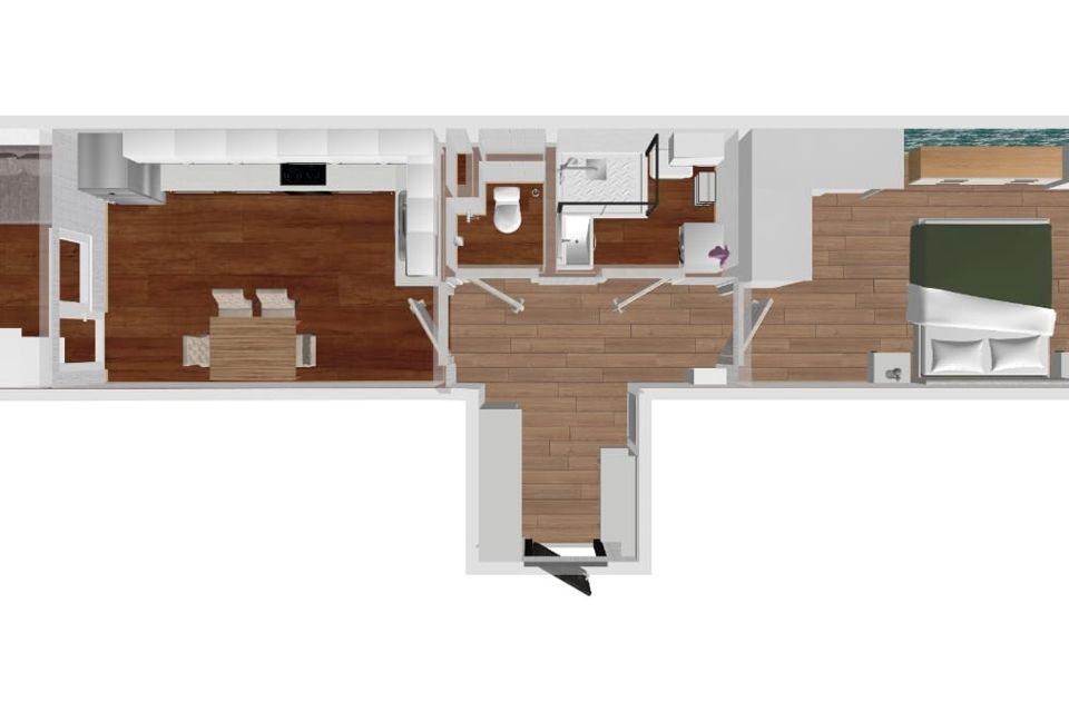 Продаётся 1-комнатная квартира, 38.7 м²