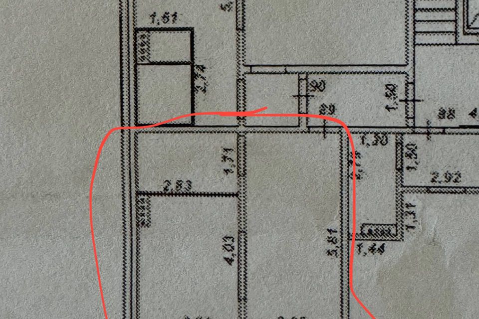 Продаётся 1-комнатная квартира, 32.5 м²
