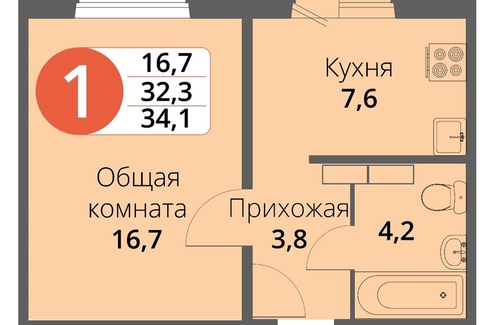 1 комнатная в орле новостройка. Зареченская 6 к 1 Орел.