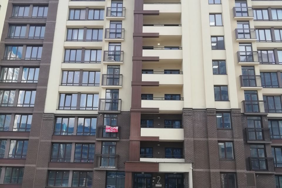 Продаётся 2-комнатная квартира, 55.7 м²