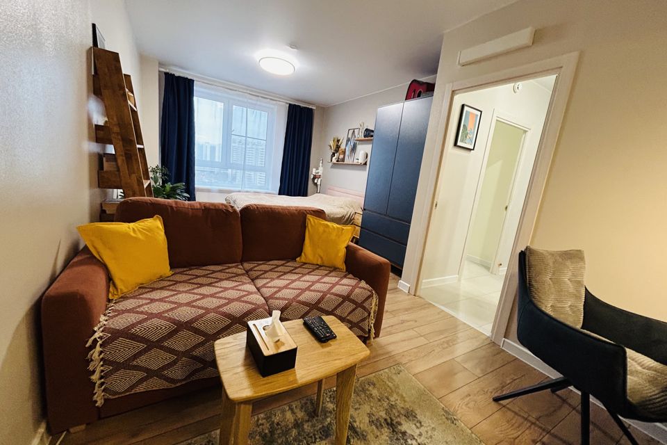 Продаётся 1-комнатная квартира, 40.4 м²