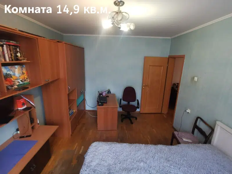 Продаётся 3-комнатная квартира, 74 м²