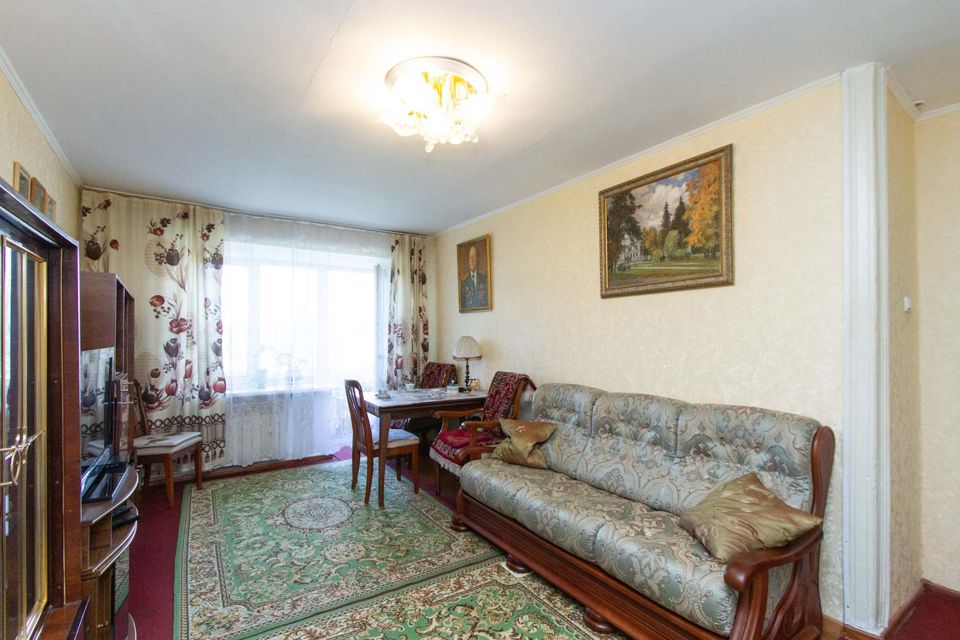 Продаётся 3-комнатная квартира, 58.7 м²