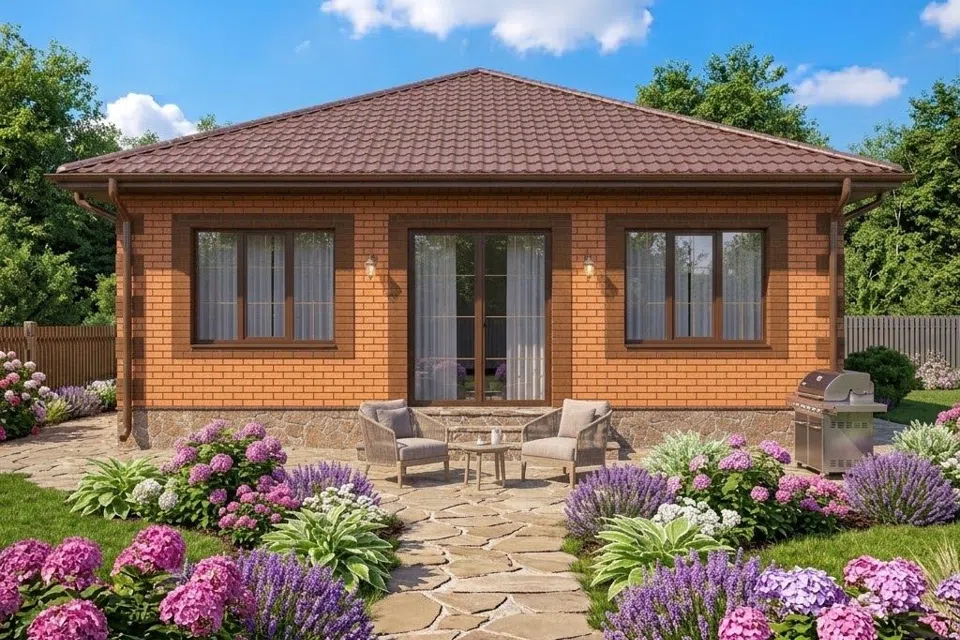 Продаётся 1-этажный дом, 109.7 м²