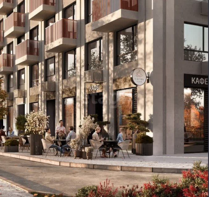 Продаётся 3-комнатная квартира, 73.57 м²