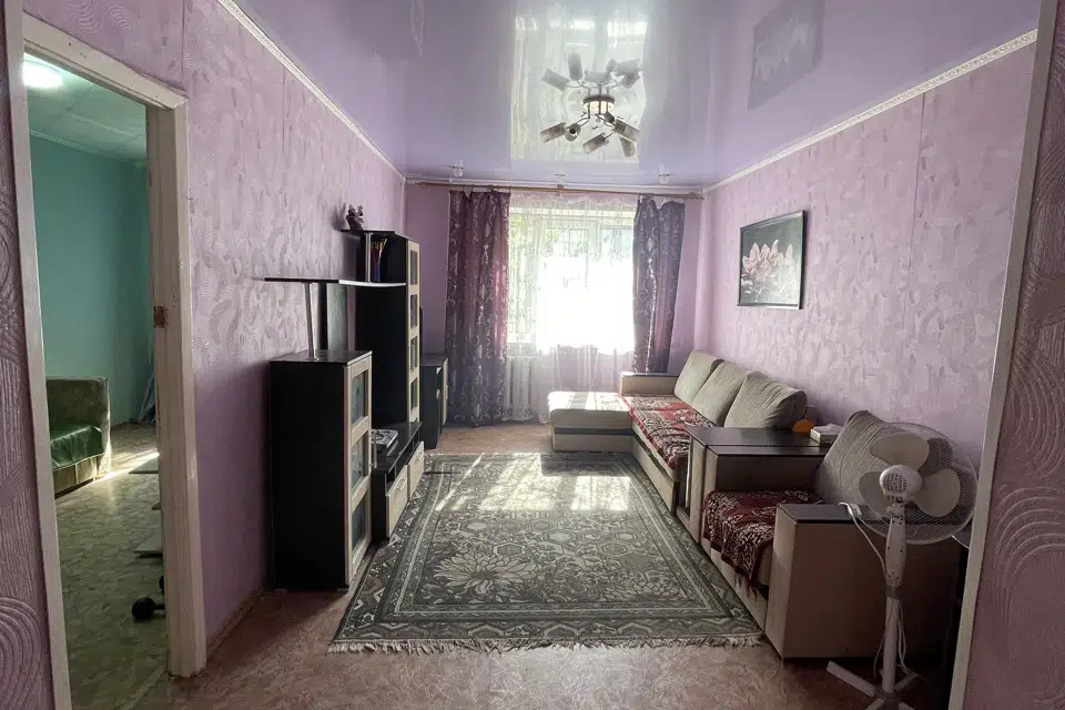 Продаётся 3-комнатная квартира, 60.9 м²