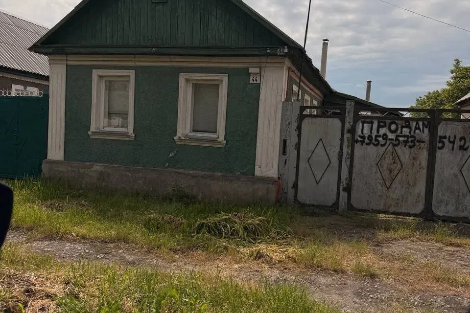 Продаётся 1-этажный дом, 60 м²