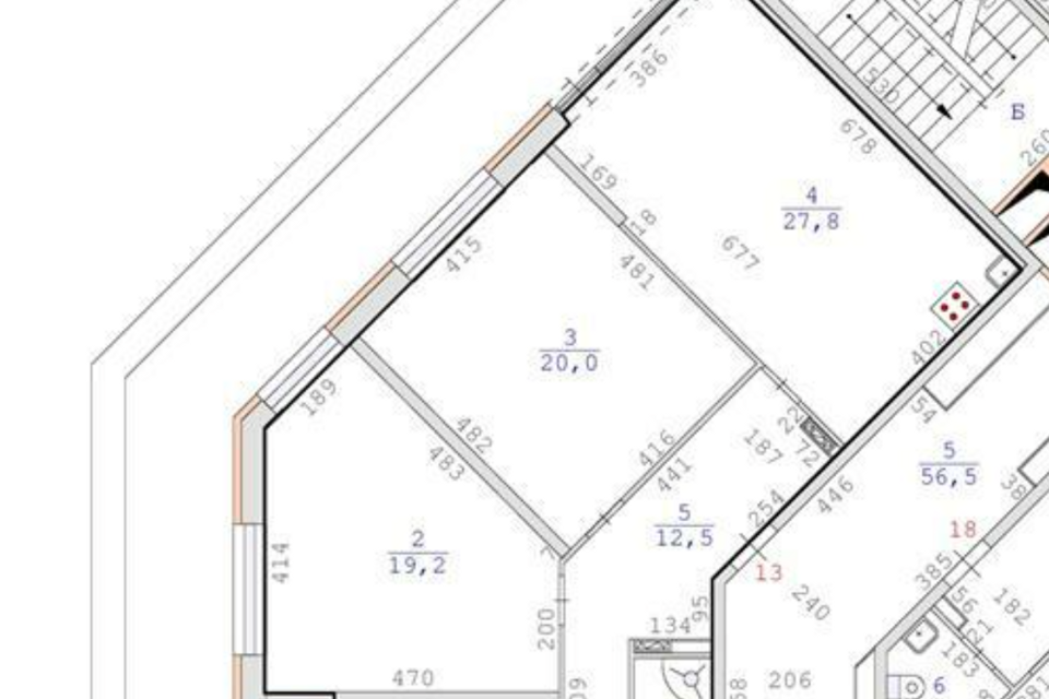 Продаётся 3-комнатная квартира, 100.8 м²