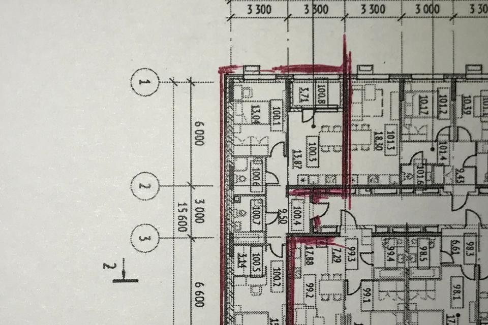 Продаётся 2-комнатная квартира, 65.7 м²