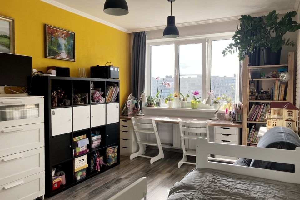 Продаётся 1-комнатная квартира, 33.5 м²