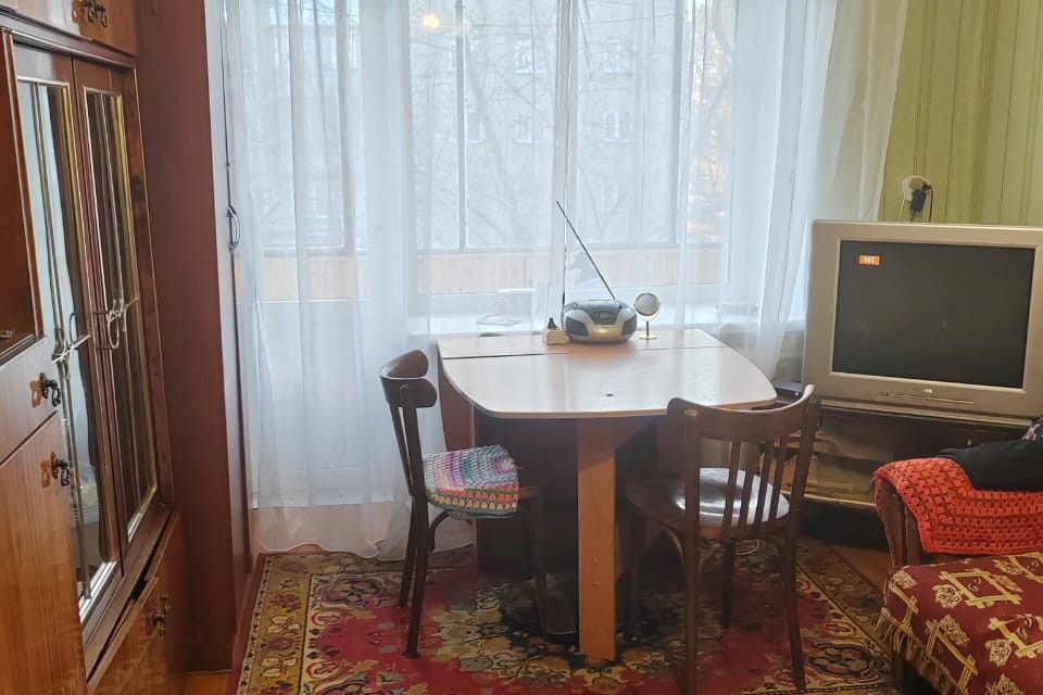 Продаётся 1-комнатная квартира, 34.4 м²