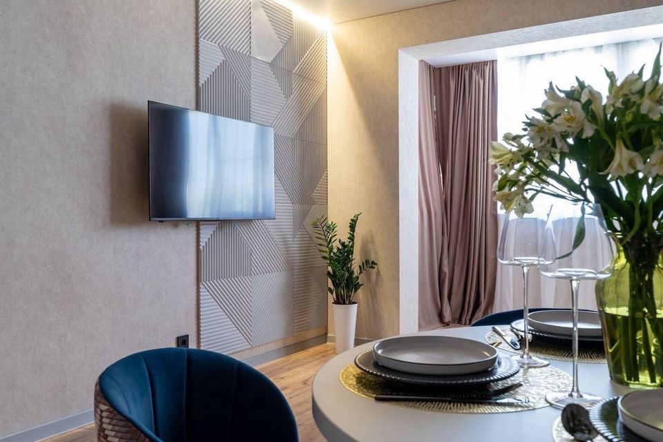 Продаётся 1-комнатная квартира, 46 м²