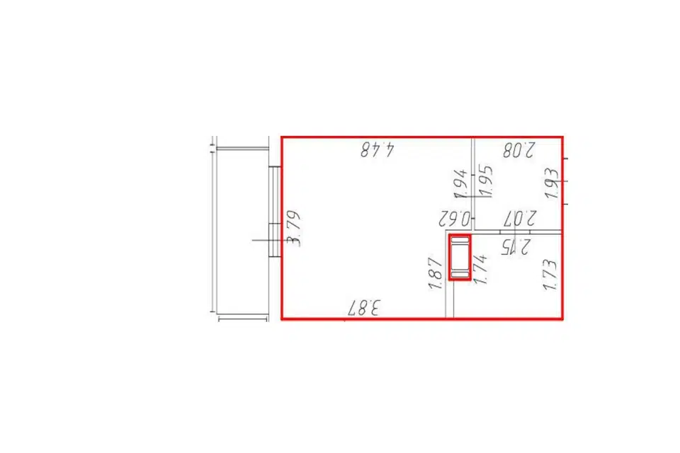Продаётся студия, 24 м²