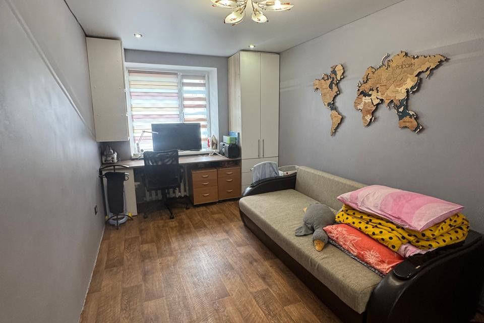 Продаётся 2-комнатная квартира, 55.5 м²