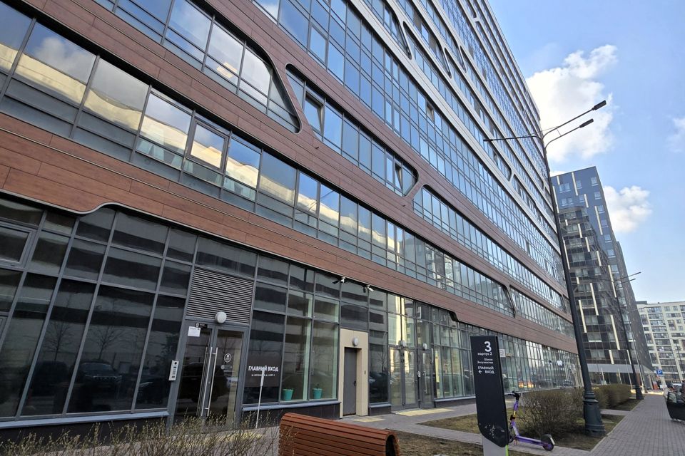 Продаётся 1-комнатная квартира, 43.6 м²