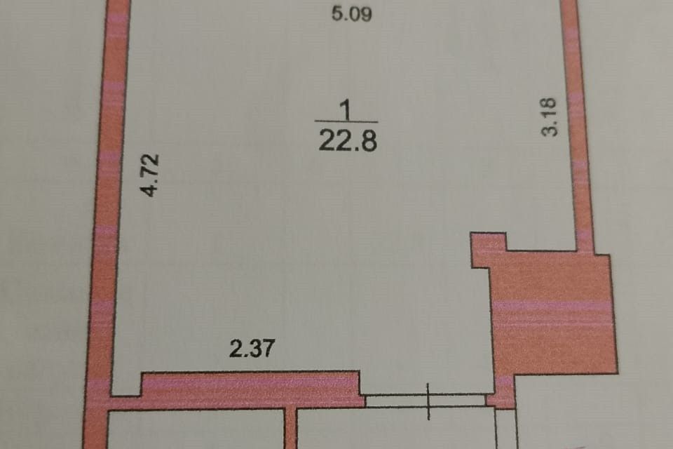 Продаётся студия, 31.5 м²