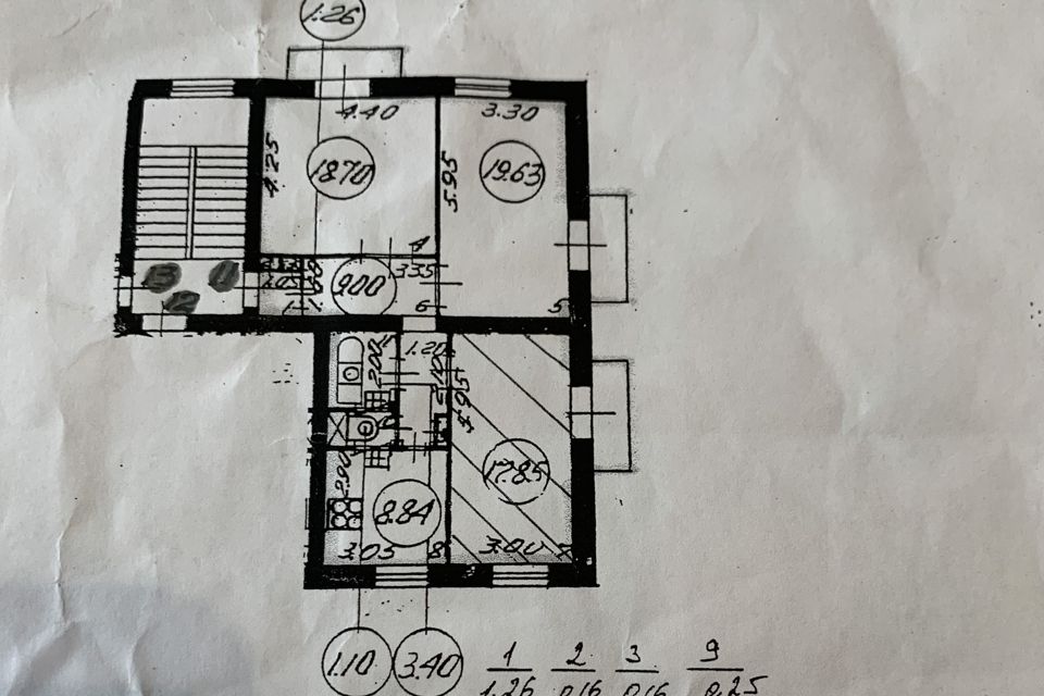 Продаётся 3-комнатная квартира, 82 м²