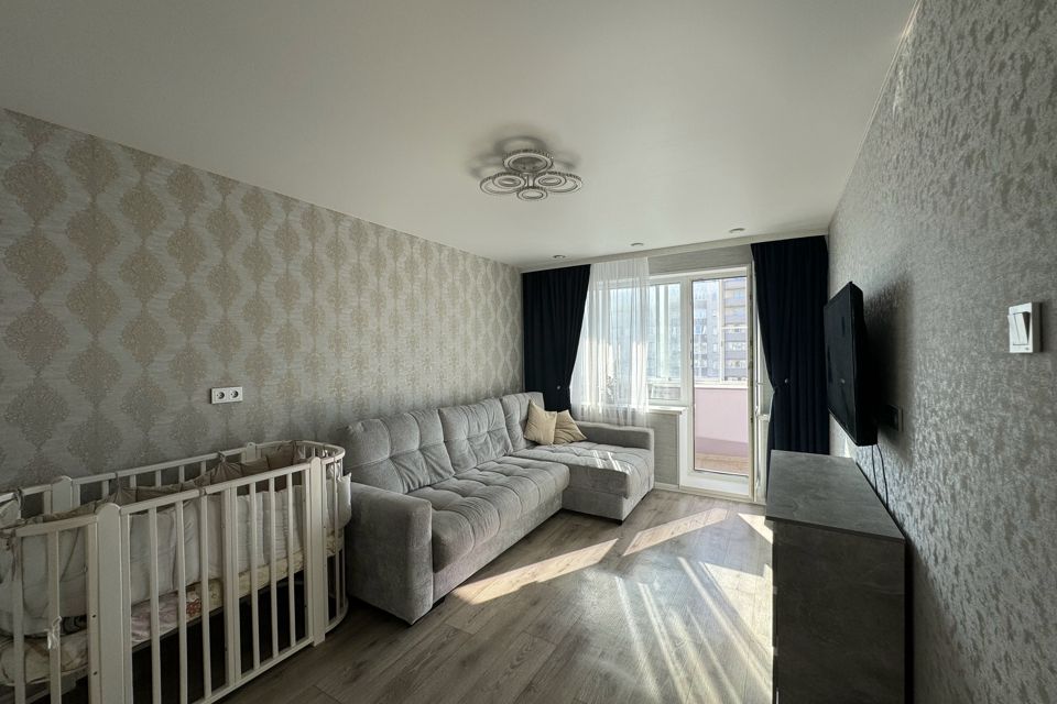 Продаётся 1-комнатная квартира, 33.5 м²