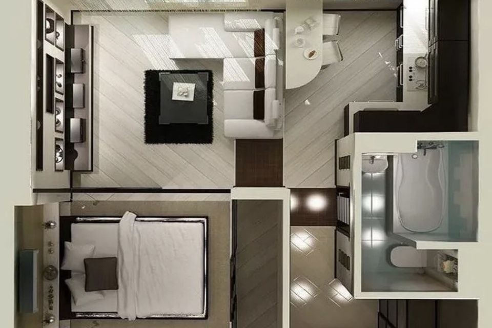 Продаётся 1-комнатная квартира, 31.1 м²