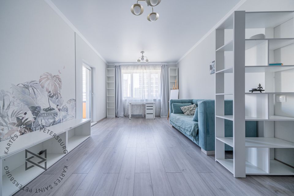 Продаётся 2-комнатная квартира, 56.3 м²