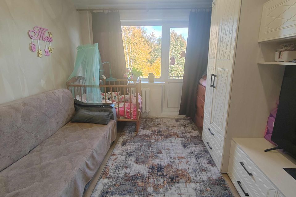 Продаётся 2-комнатная квартира, 44.9 м²