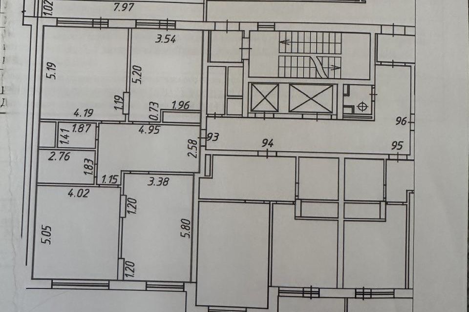 Продаётся 3-комнатная квартира, 99.6 м²