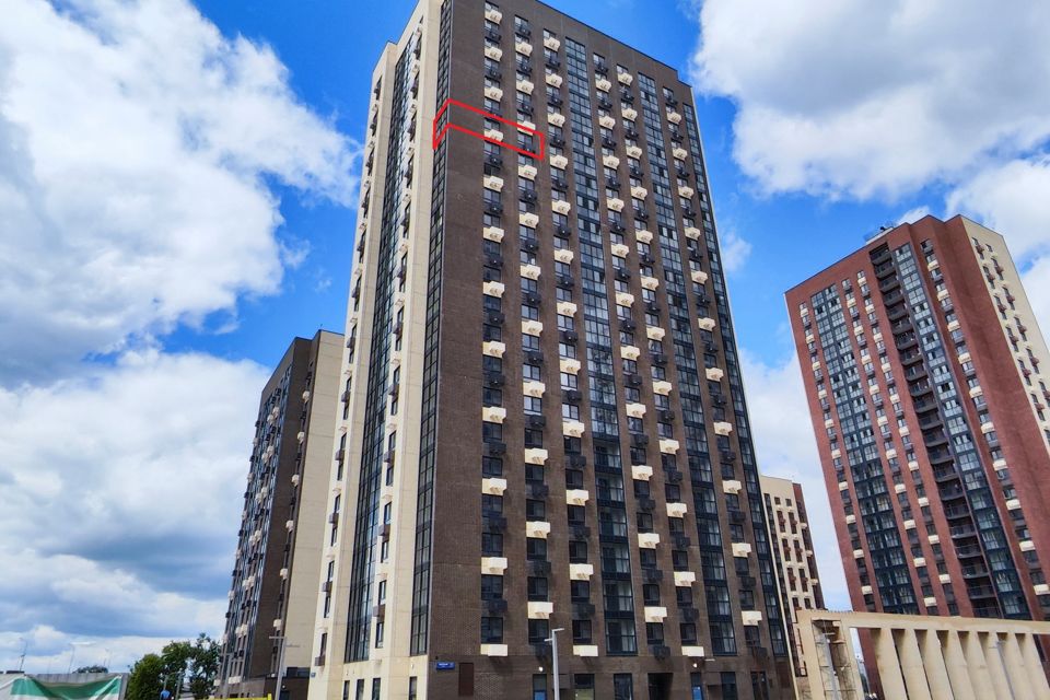Продаётся 1-комнатная квартира, 39.3 м²