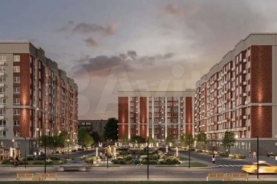 Продаётся 2-комнатная квартира, 58.4 м²