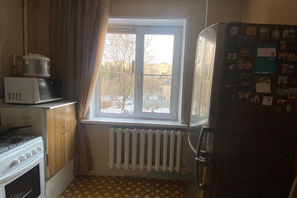 Продаётся 2-комнатная квартира, 52.6 м²