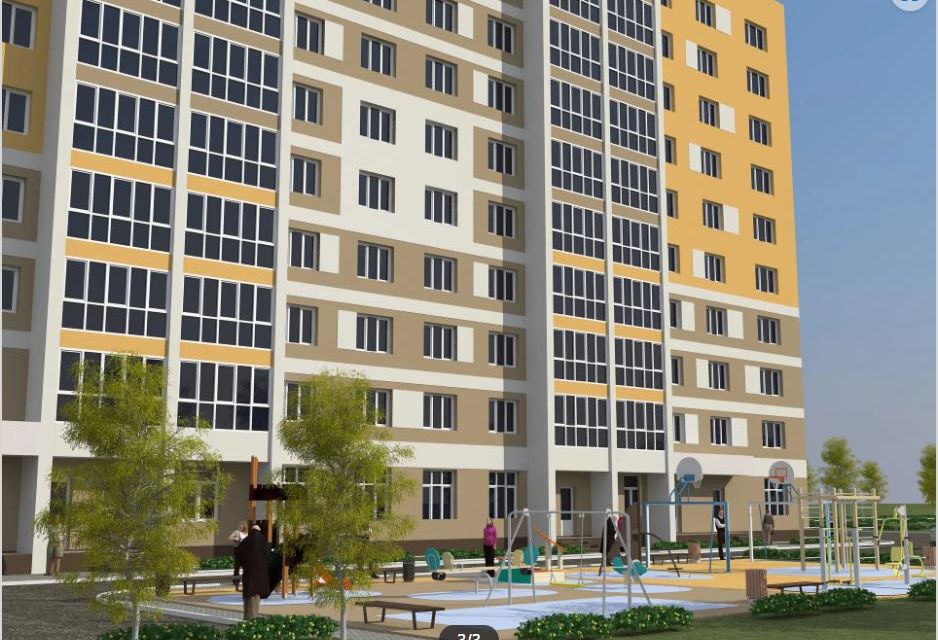 Продаётся 1-комнатная квартира, 51 м²