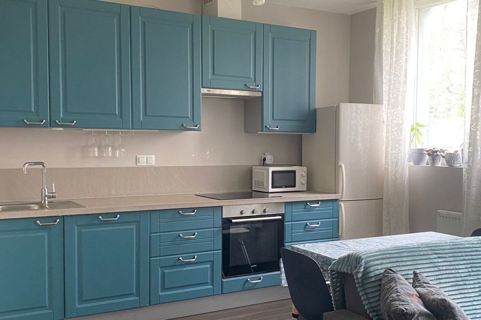 Продаётся 1-комнатная квартира, 43.66 м²