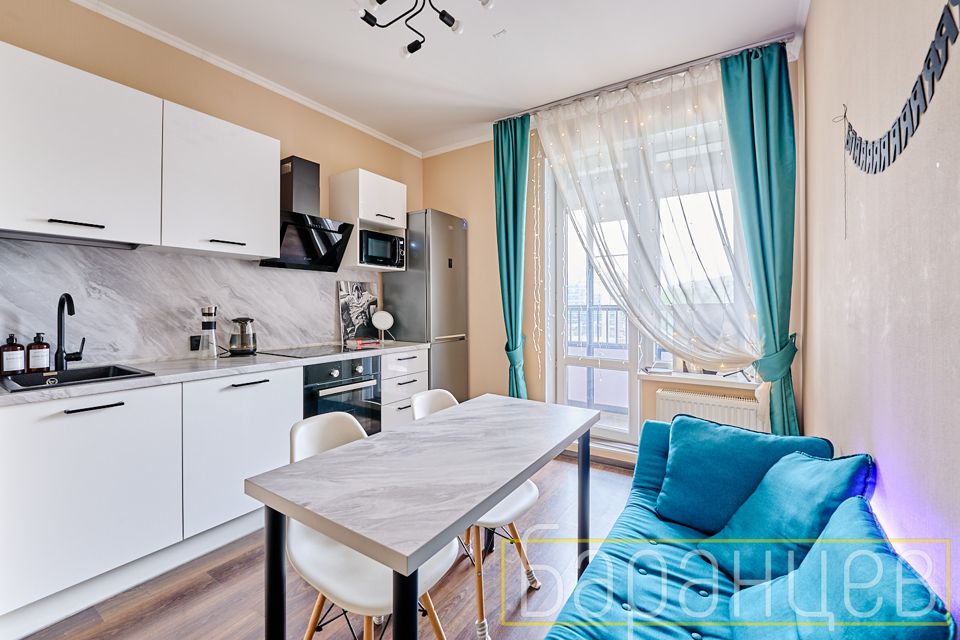 Продаётся 1-комнатная квартира, 31.6 м²