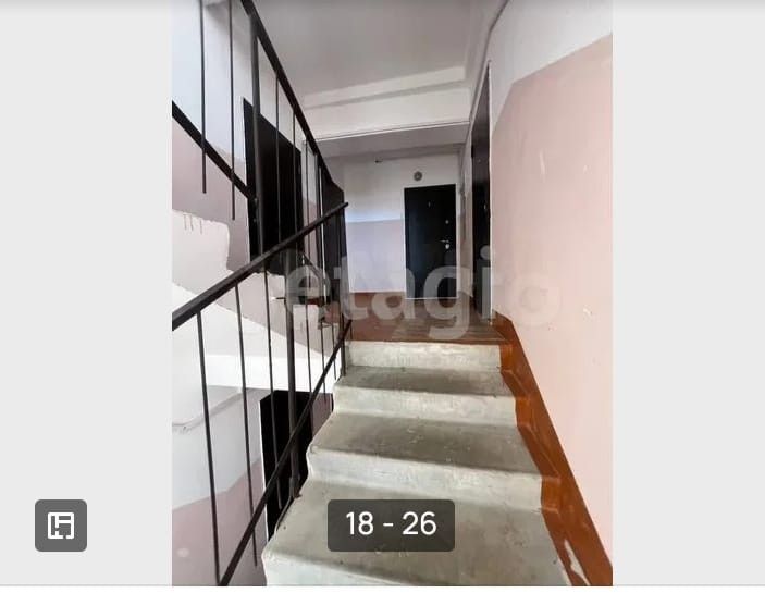 Продаётся 1-комнатная квартира, 33.3 м²