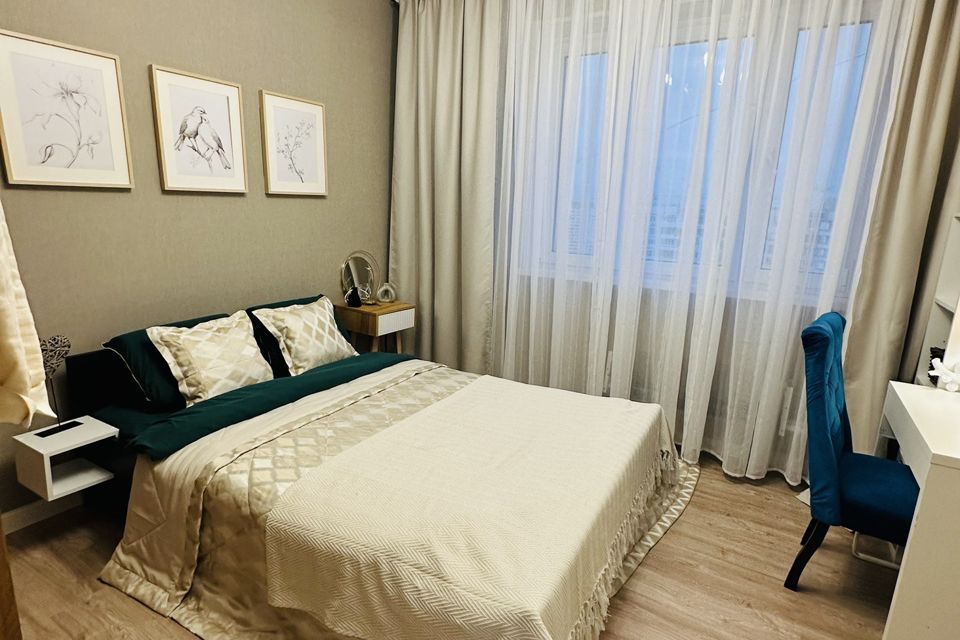 Продаётся 3-комнатная квартира, 74.3 м²