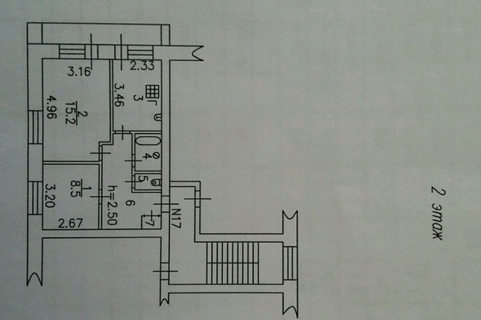 Продаётся 2-комнатная квартира, 44 м²