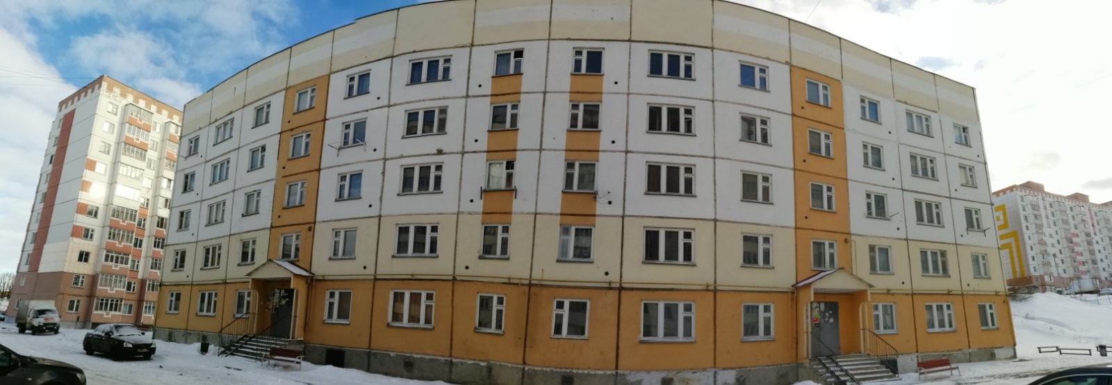 Купить 2-комнатную квартиру, 52.7 м² по адресу Республика Мордовия, Саранск,  Лямбирское шоссе, 25, 4 этаж за 1 740 000 руб. в Домклик — поиск, проверка,  безопасная сделка с жильем в офисе Сбербанка.