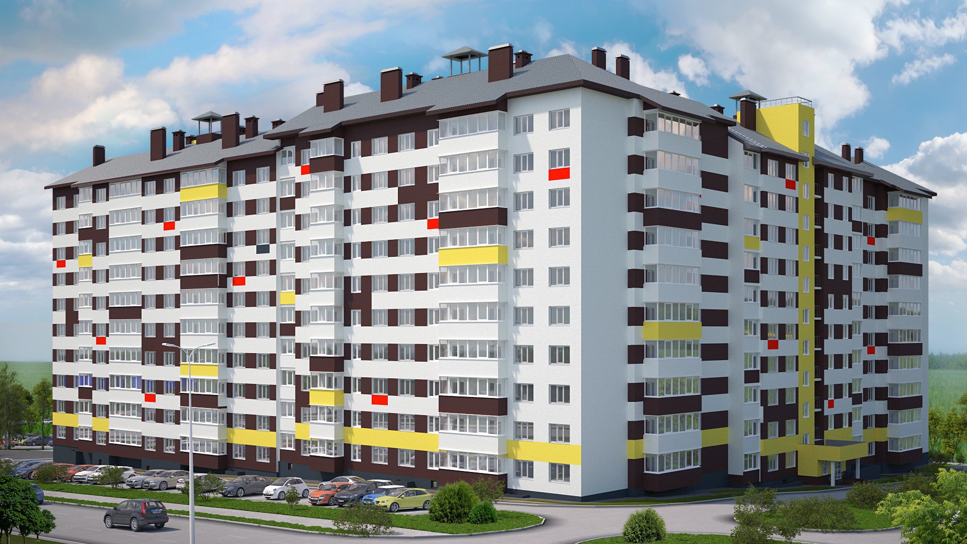 Купить 3-комнатную квартиру, 70.9 м² по адресу Курск, проспект Надежды  Плевицкой, 27, 8 этаж за 2 750 000 руб. в Домклик — поиск, проверка,  безопасная сделка с жильем в офисе Сбербанка.