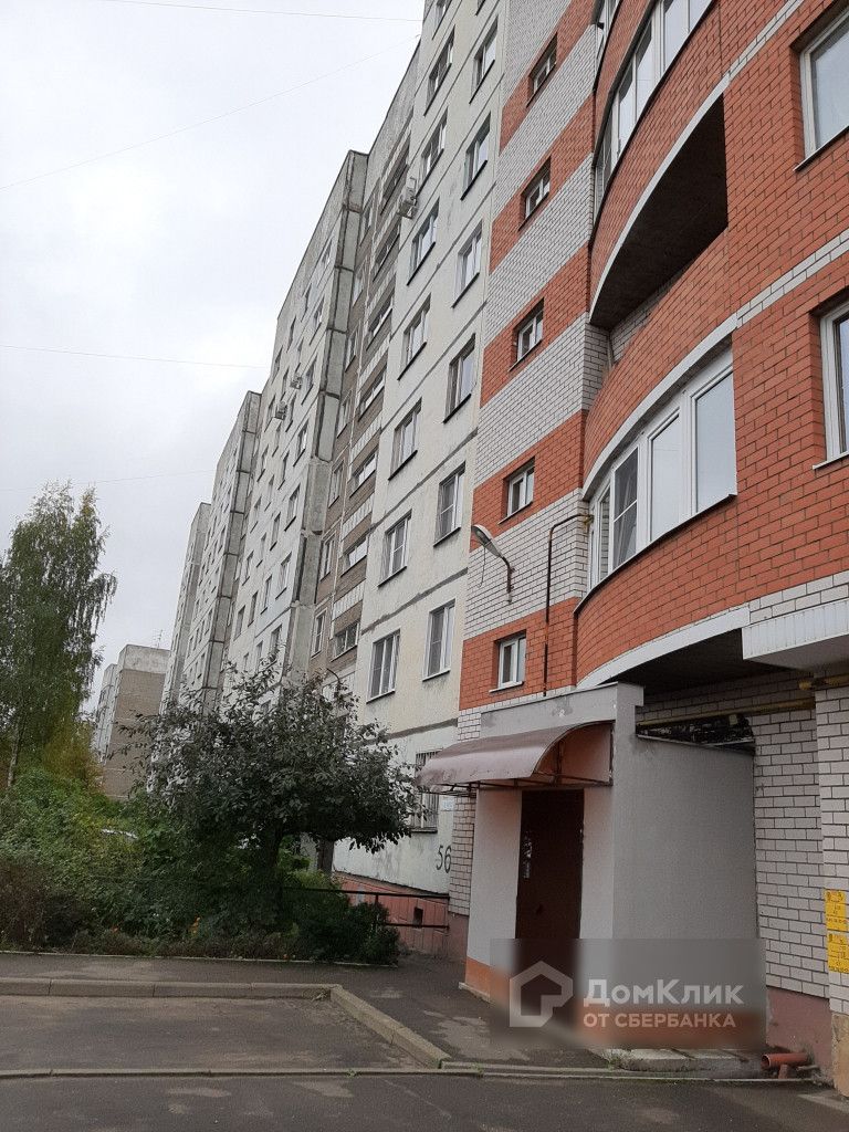 Купить квартиру по адресу улица 10 Августа, 56, улица 10 Августа, 56 - 1  объявление о продаже квартир (1-комн/Студии) недорого: планировки, цены и  фото – Домклик