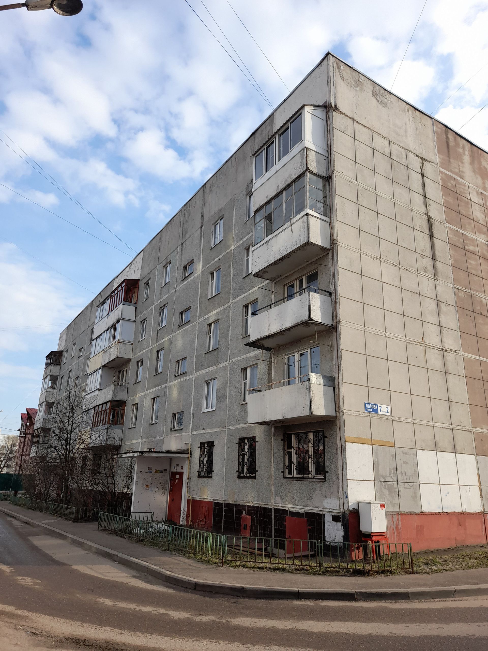 Дом по адресу улица Батова, 7к2