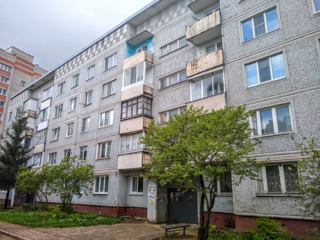 Велогараж 67 ул николаева 69б смоленск фото Купить 1-комнатную квартиру, 29 м² по адресу Смоленск, улица Николаева, 69А, 5 э