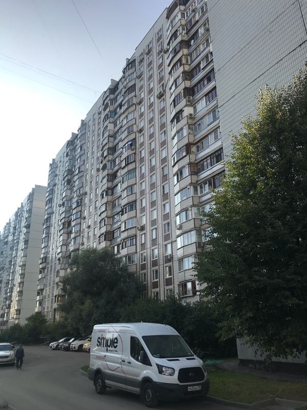 Купить 2-комнатную квартиру, 58 м² по адресу Москва, переулок Ангелов, 8, 5 этаж