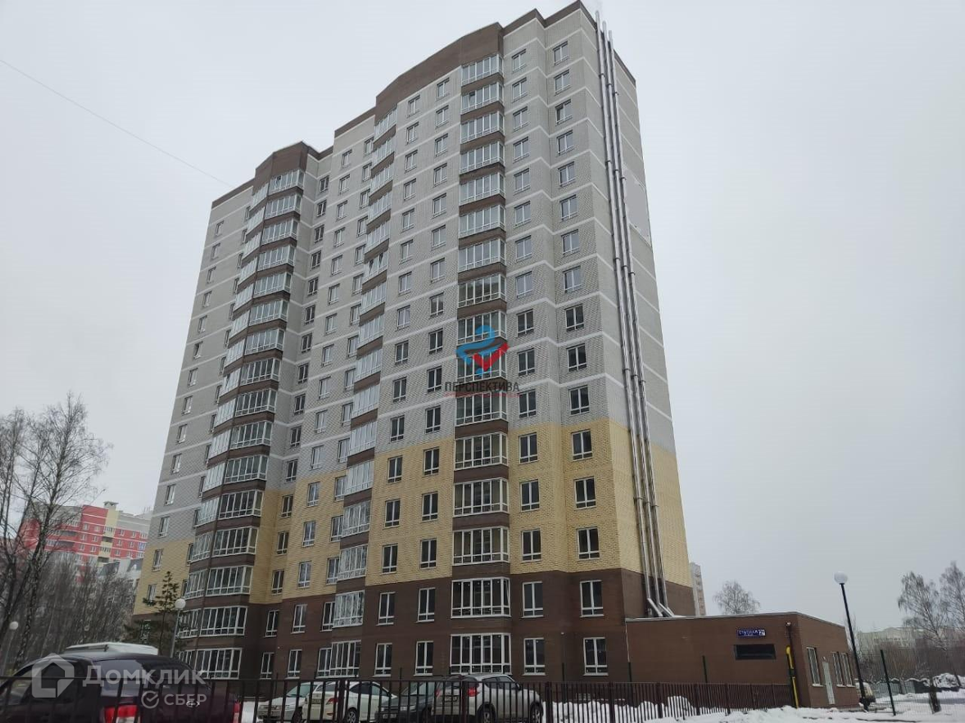 Купить 1-комнатную квартиру, 41 м² по адресу Брянск, улица Степная, 2в ...