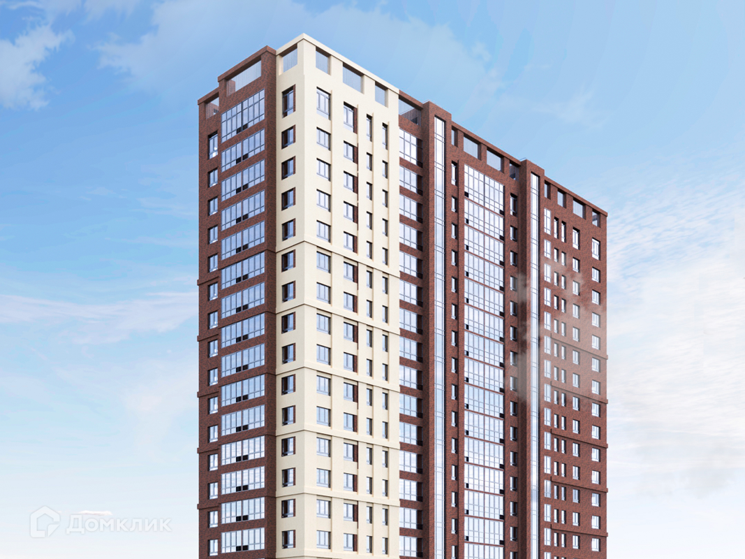 Купить 1-комнатную квартиру, 29.64 м² в ЖК СЕМЕЙНЫЙ ДОМ FOR STARS (ФО  СТАРС) по адресу Новосибирск, Ленинградская улица, 104, метро , недорого –  Домклик