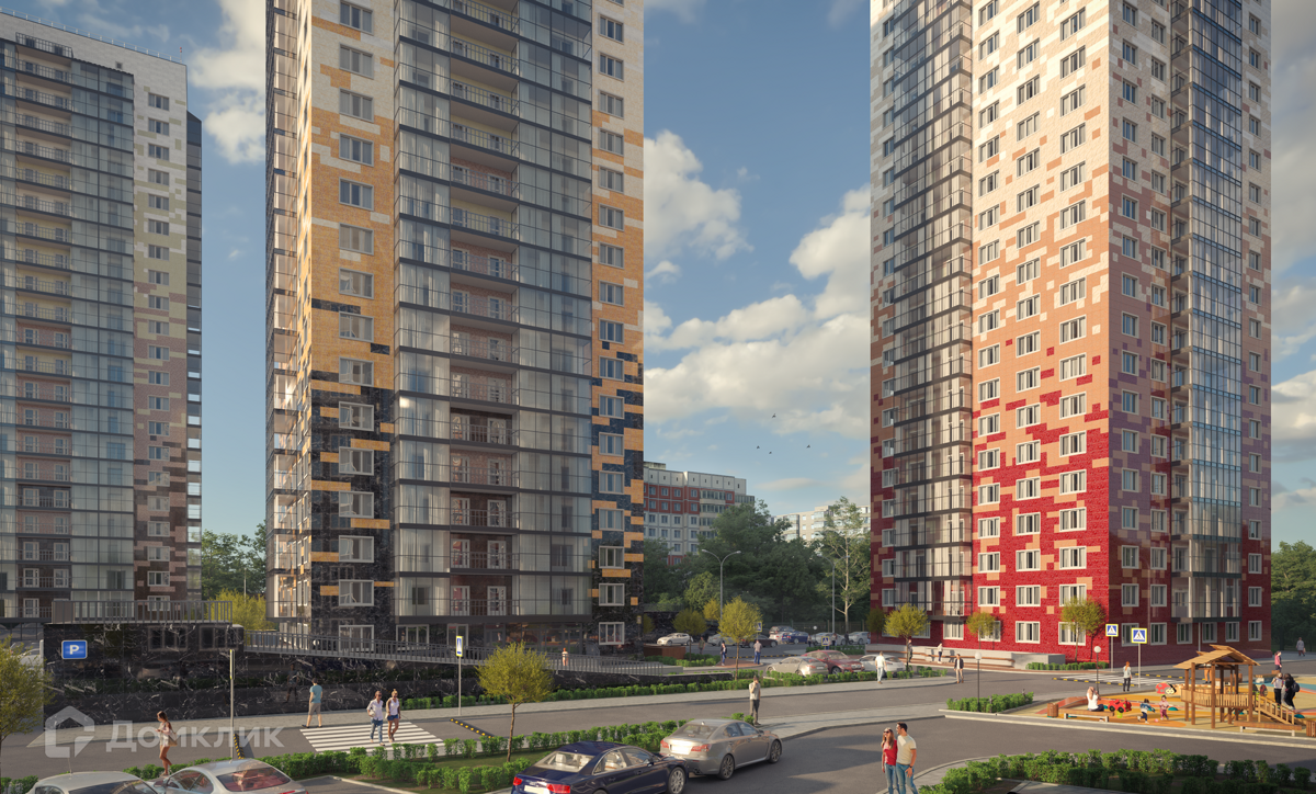 Купить 2-комнатную квартиру, 43.29 м² в ЖК RedFox (РэдФокс) по адресу  Новосибирск, улица Коминтерна, 166/3, недорого – Домклик