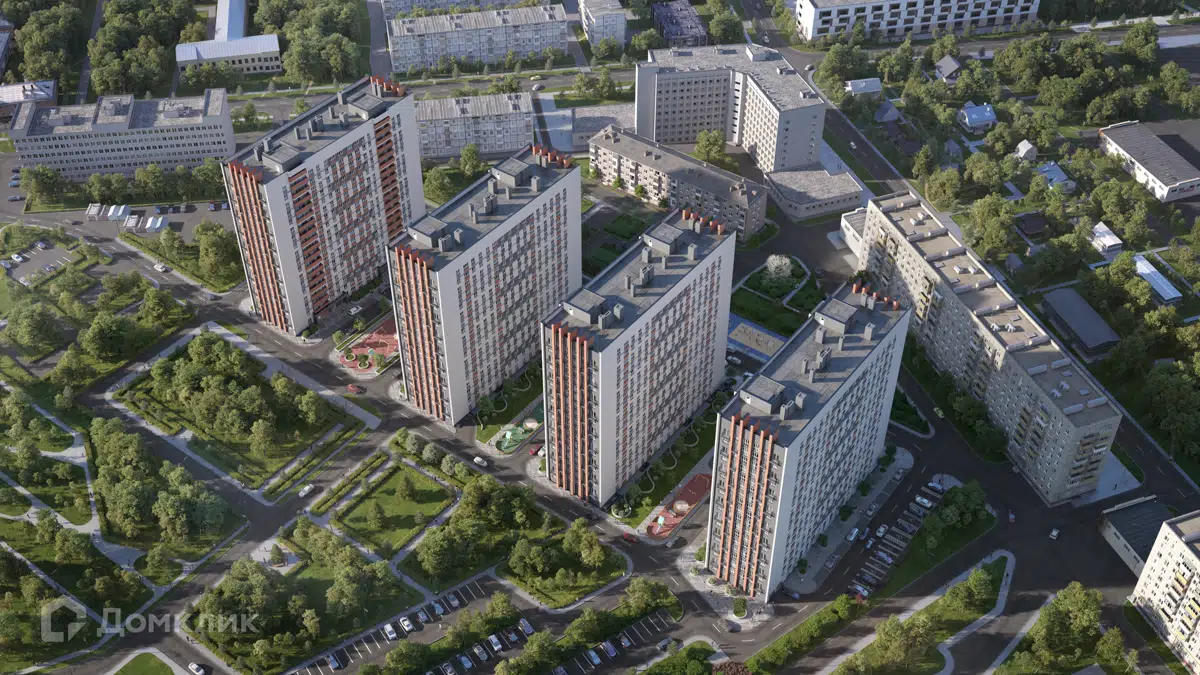 Купить 2-комнатную квартиру, 64.06 м² в ЖК Тетра по адресу Нижний Новгород,  1-я Оранжерейная улица, 24А, метро недорого – Домклик